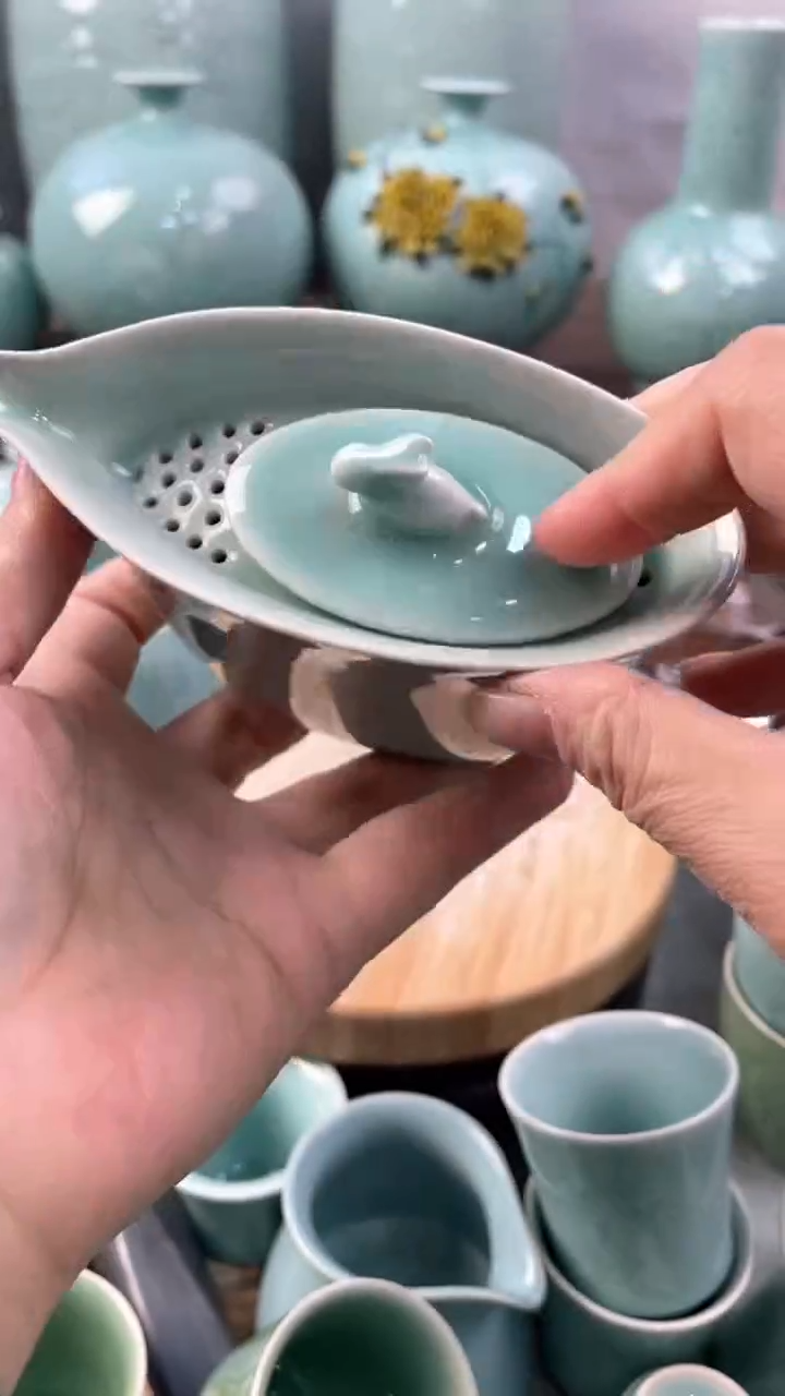 【闪购商品】特价 微瑕 慧仙青瓷