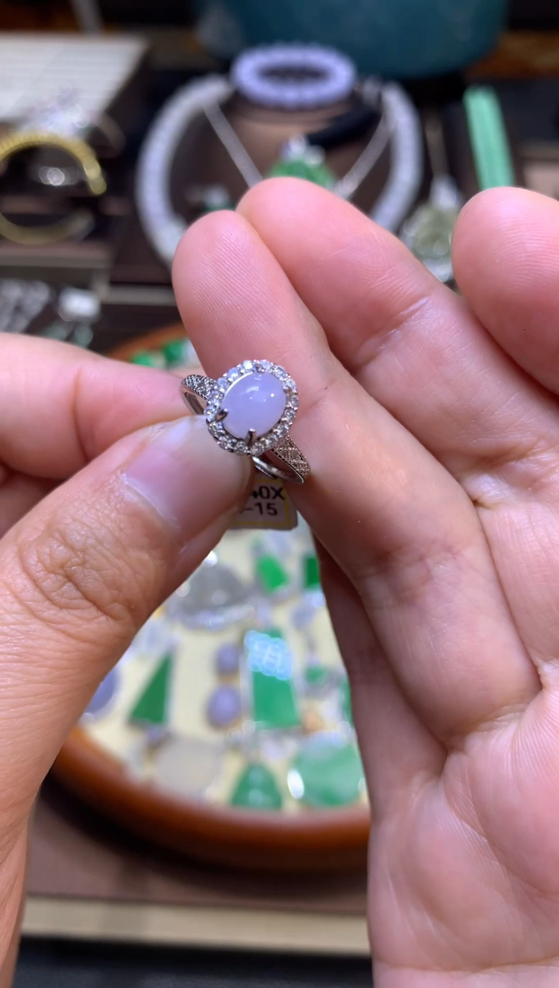 【闪购商品】翡翠颈饰银S925镶嵌111111111