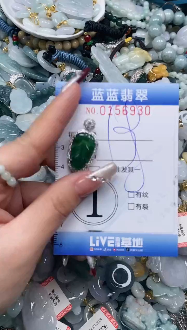 【闪购商品】翡翠颈饰未镶嵌闪购0156930