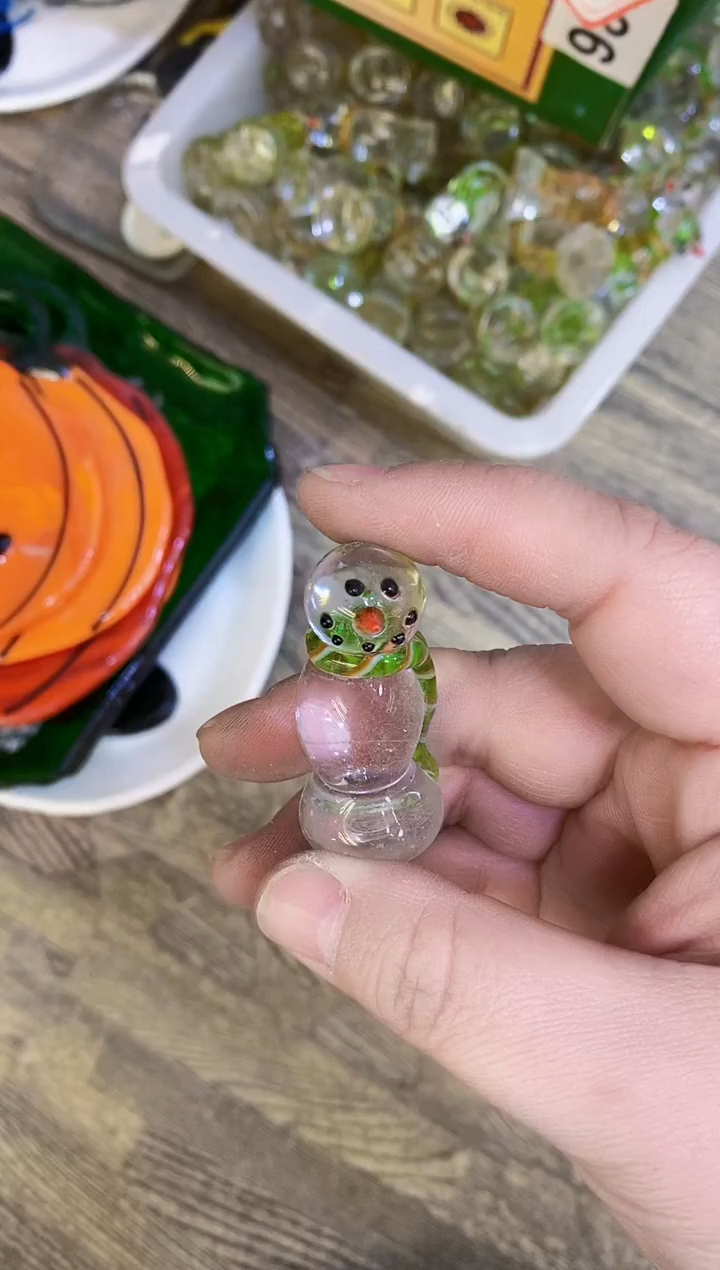 【闪购商品】琉璃手工艺品雪人