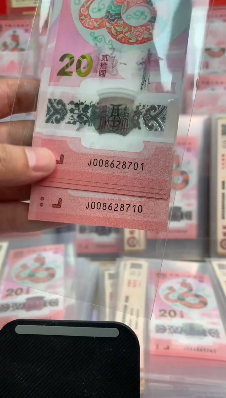 【闪购商品】塑料蛇钞 真钞【单张】随机号码