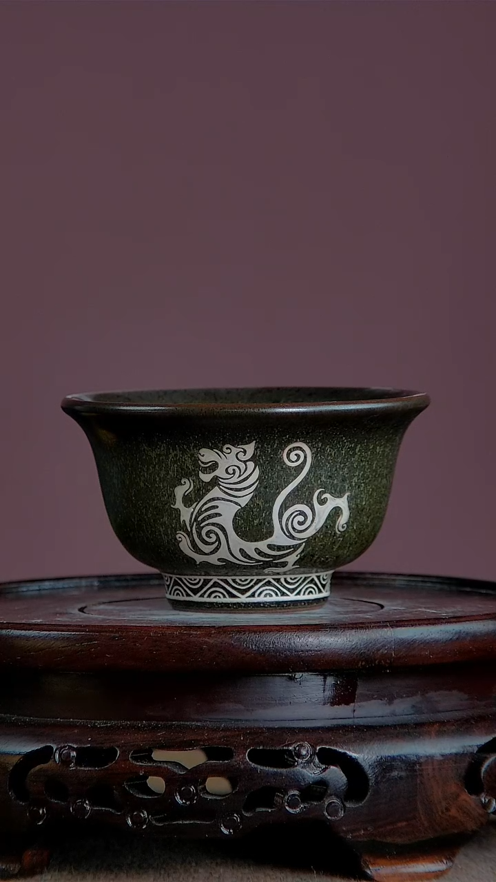 【闪购商品】景韵堂仿清茶叶末釉