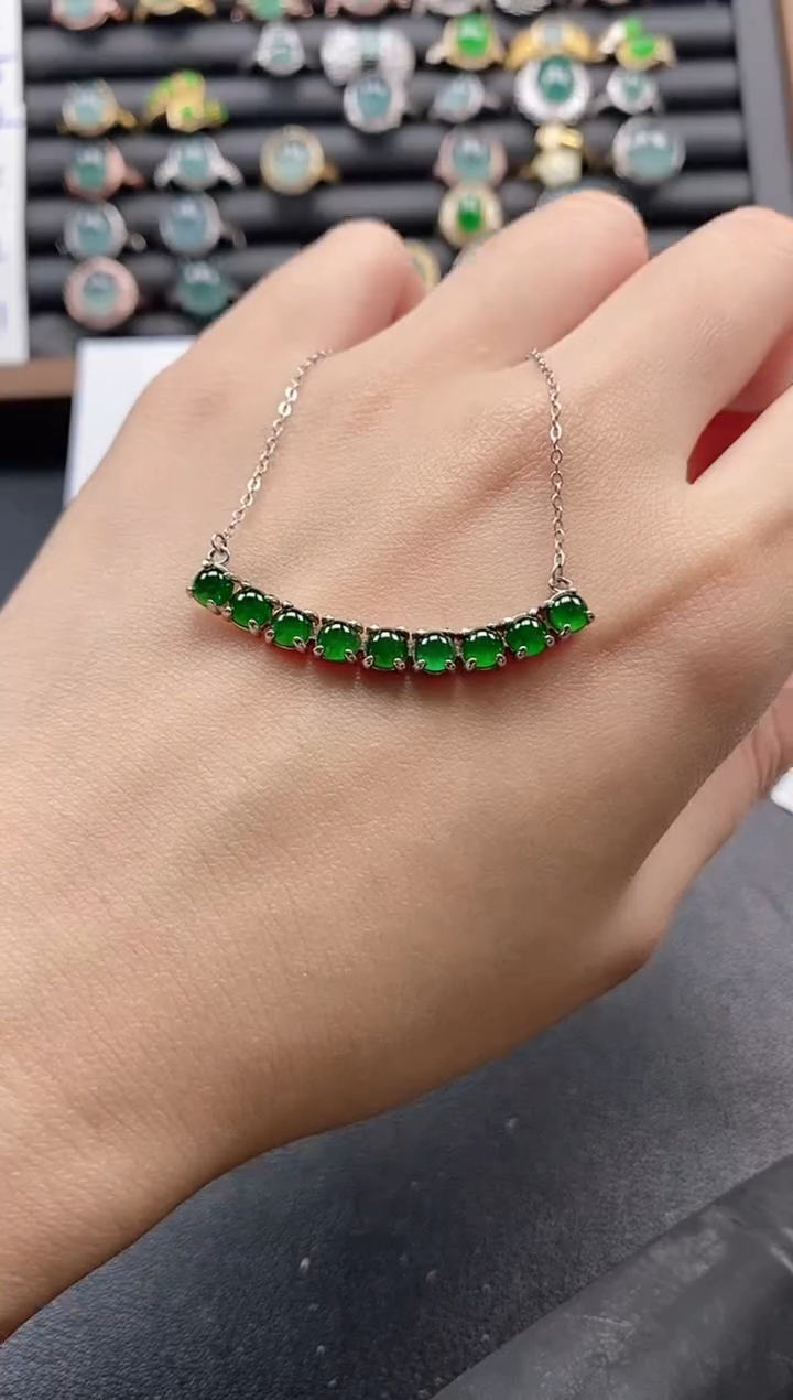 银S925镶嵌戒指翡翠5151