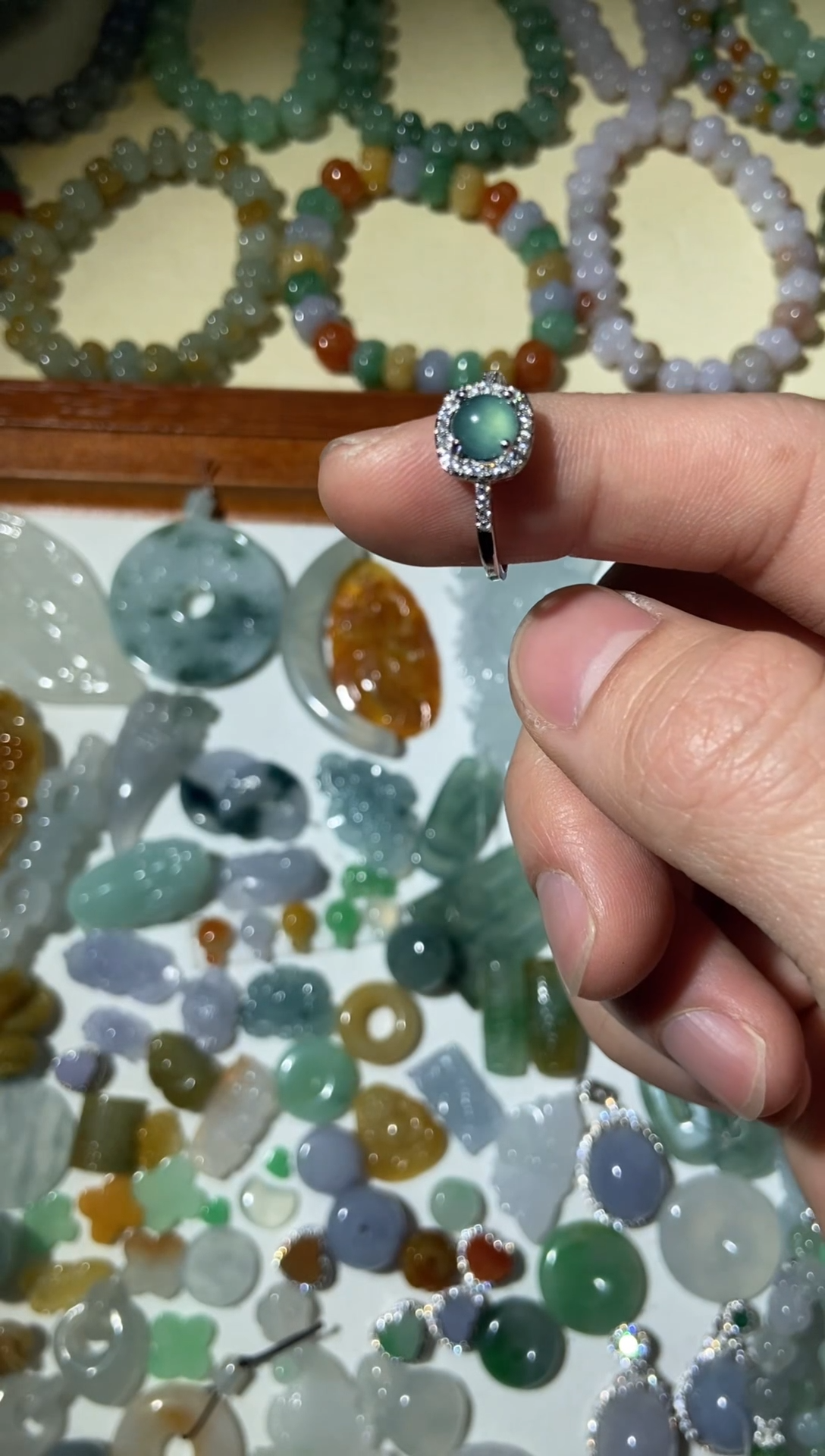 【闪购商品】翡翠颈饰未镶嵌【闪购商品】 天然翡翠 