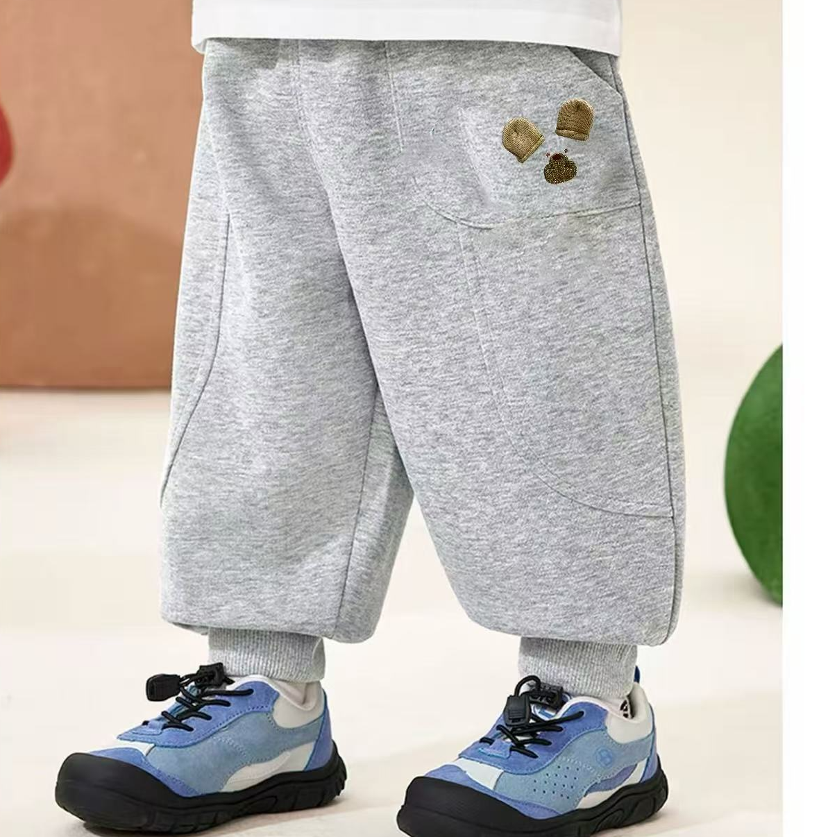 婴格朗迪K228儿童男童女童春秋休闲百搭卫裤