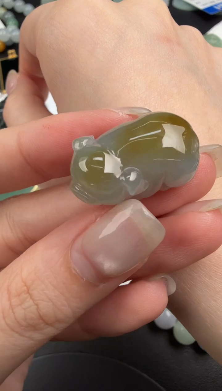 吊坠(不含链)未镶嵌翡翠翡翠饰品-200