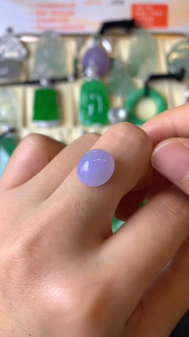 【闪购商品】定制翡翠未镶嵌1裸玉（客户意向镶嵌）