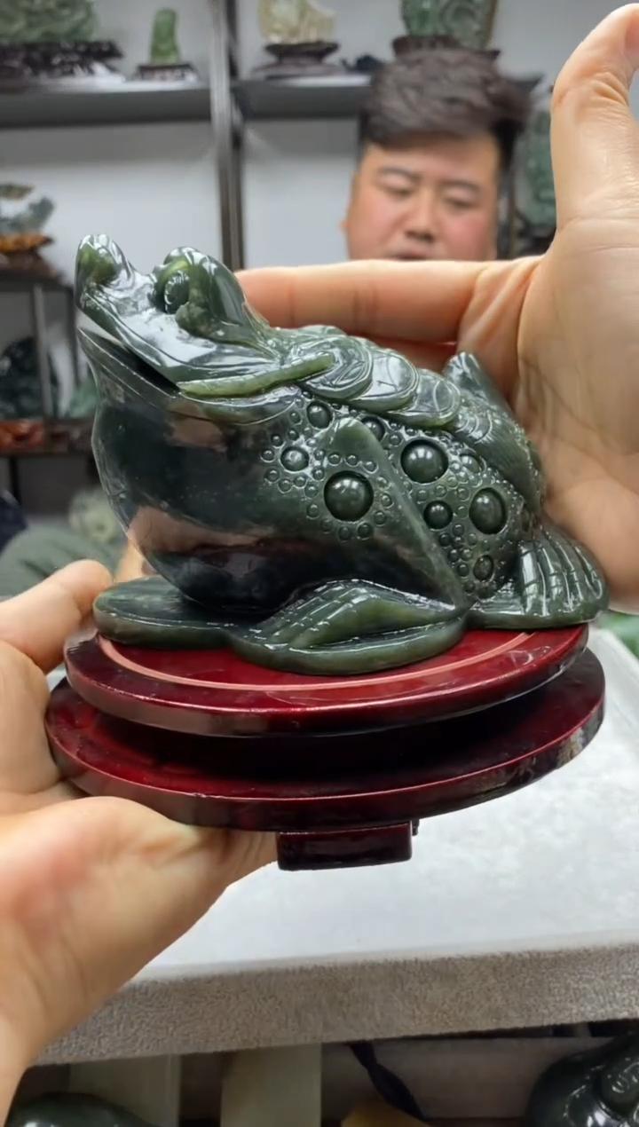 和田玉未镶嵌摆件1149