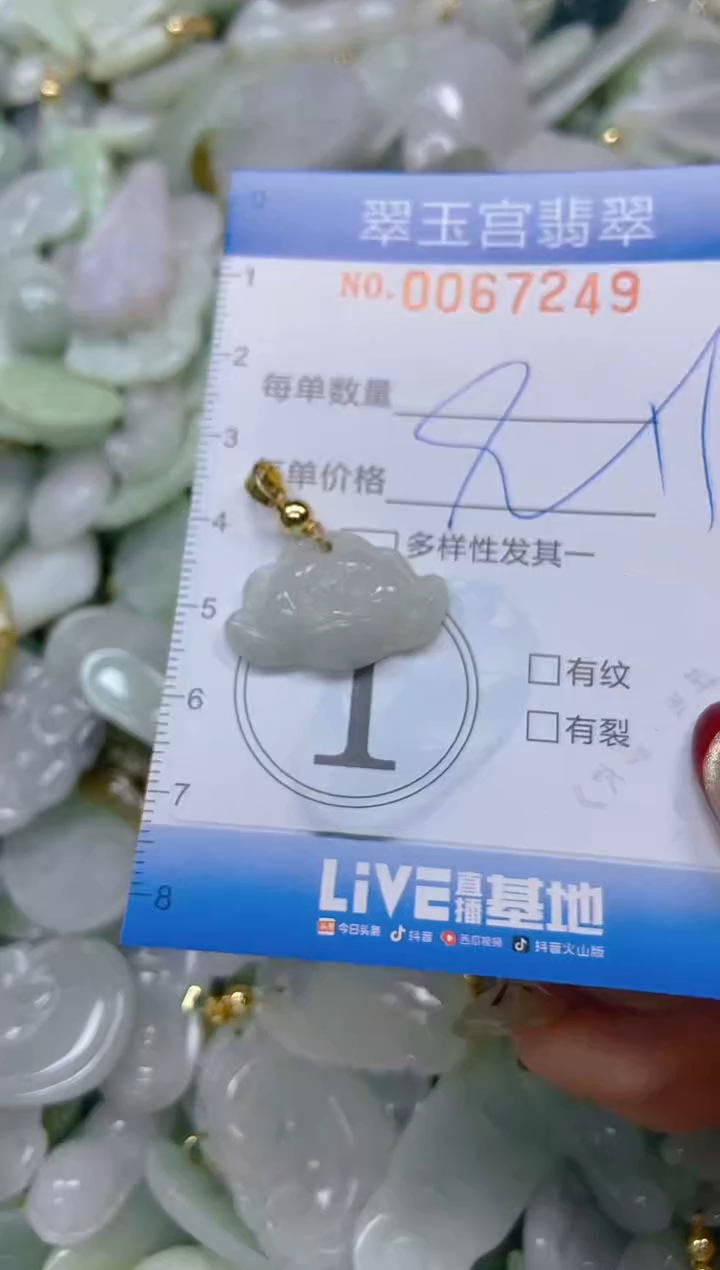 【闪购商品】翡翠颈饰未镶嵌闪购0067249