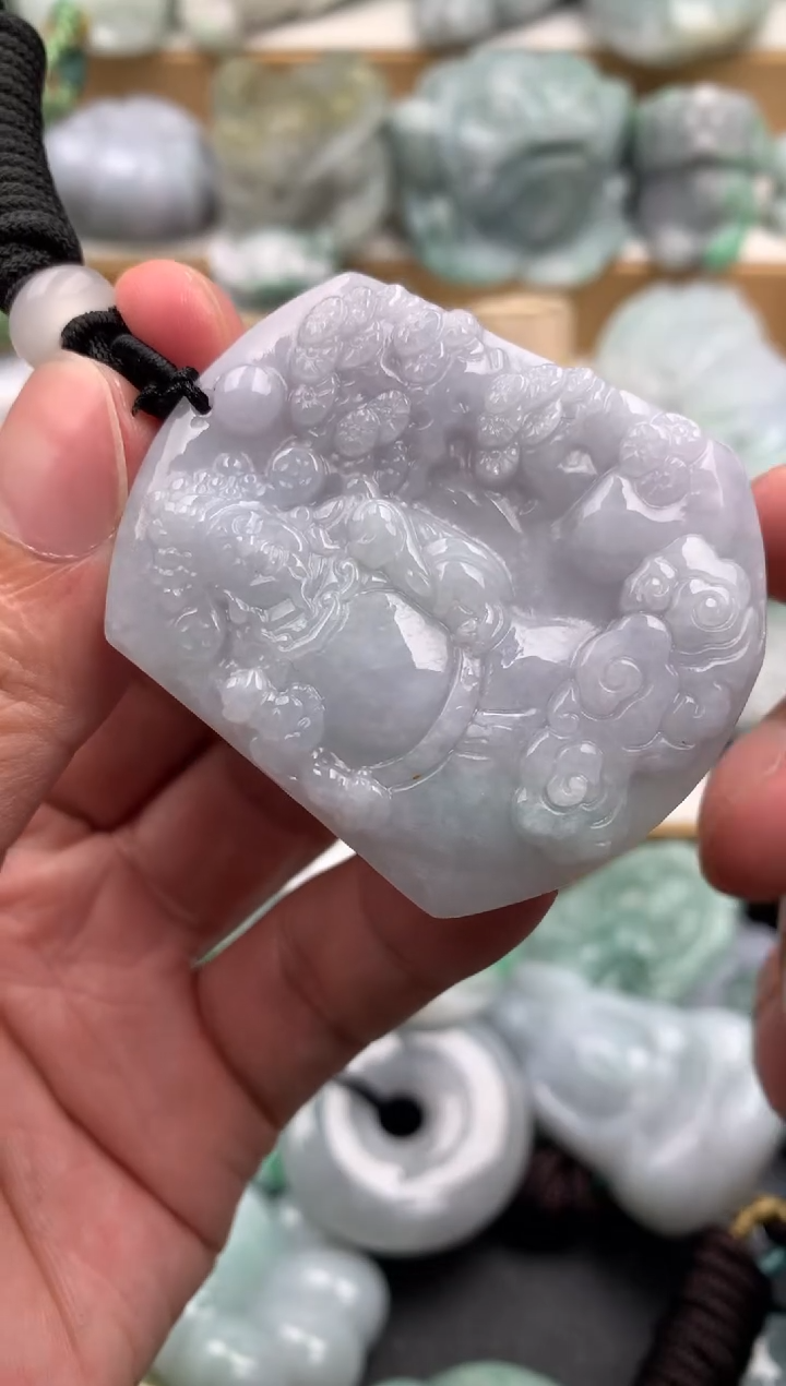 吊坠(不含链)未镶嵌翡翠1