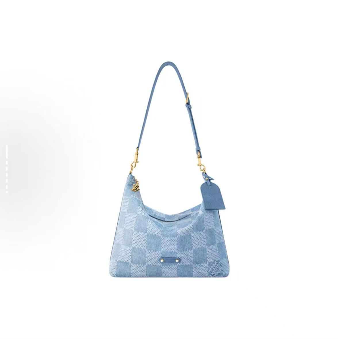 99新 LouisVuitton/路易威登 闲置新 25新款Hobo单宁牛仔流浪包