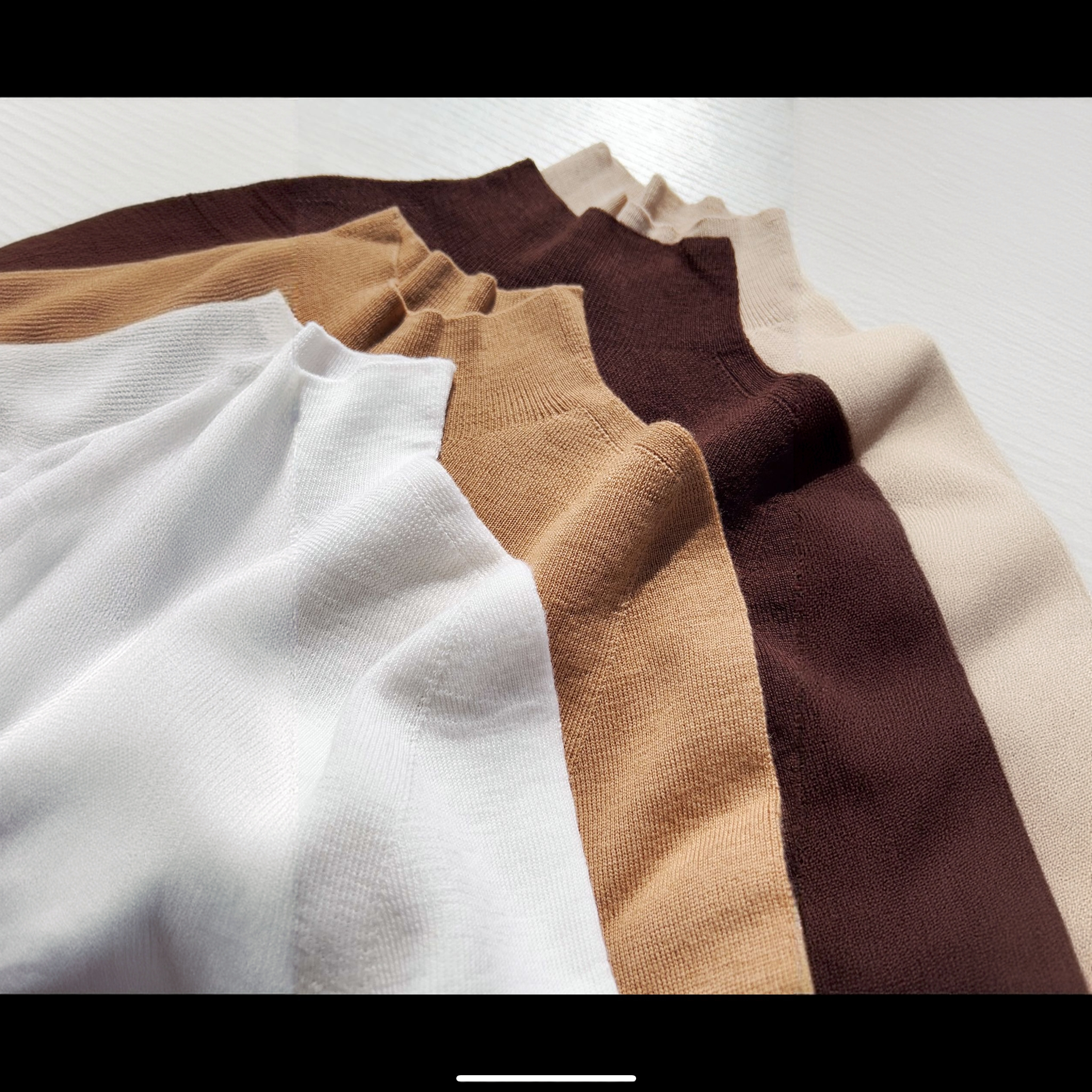 品质chao好 薄且保暖 女士半高领长袖羊毛衫无缝细羊毛打底针织衫