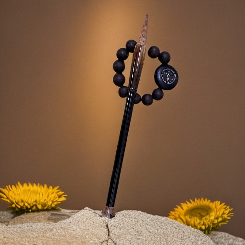 【紫光檀牛角狼毫】书画作品毛笔，适用各种字体行书楷书隶属草书