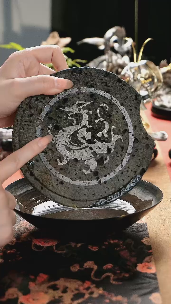 【闪购商品】青龙壶承+陶瓷托盘