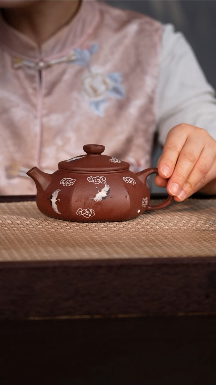 茶壶紫砂紫泥 300cc