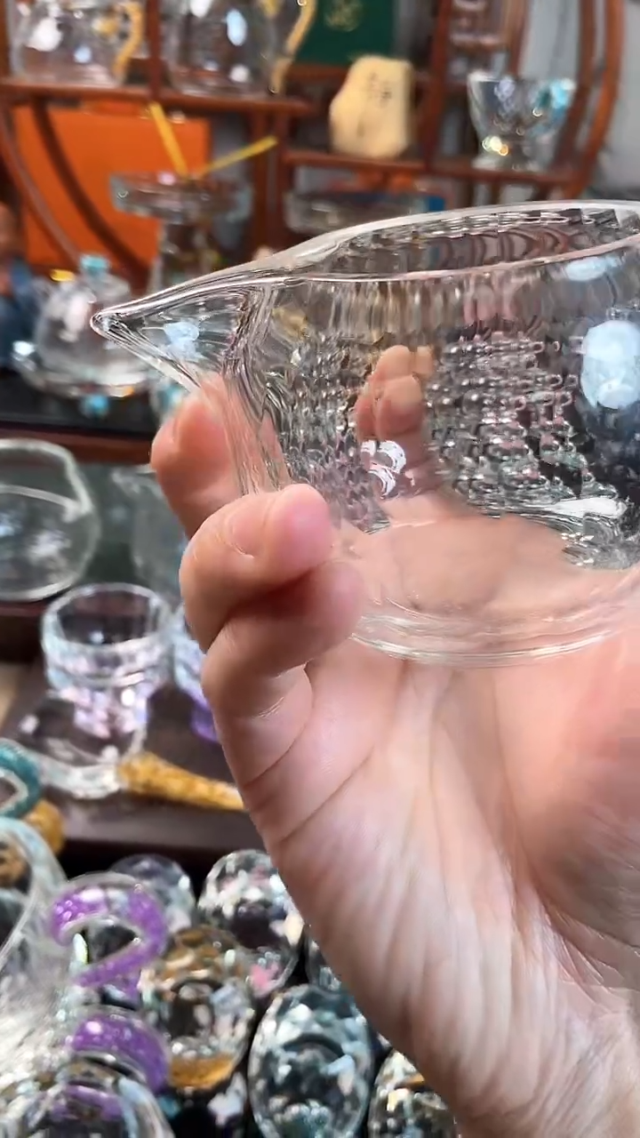 【闪购商品】玺宴新款水晶胖公杯金箔