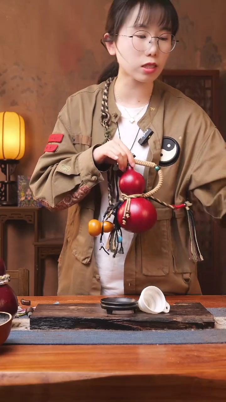 【闪购商品】313号精品大漆葫芦防腐防渗装水茶酒