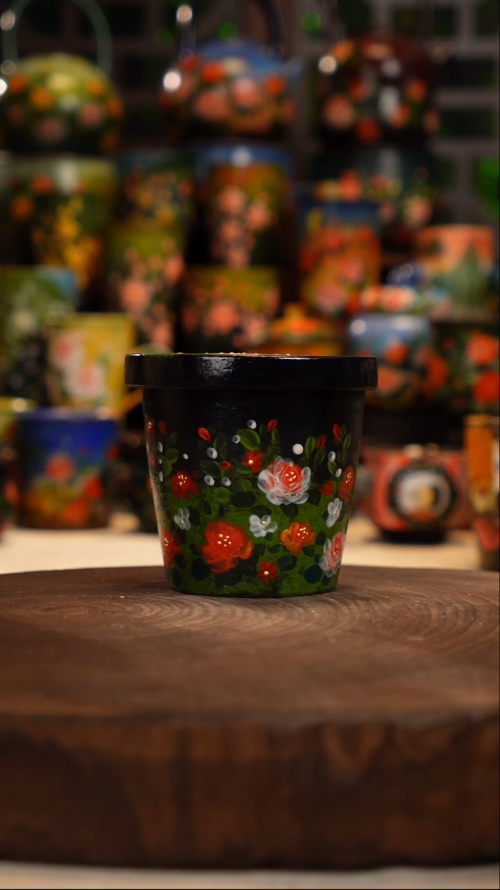 油画   釉下彩   杯子