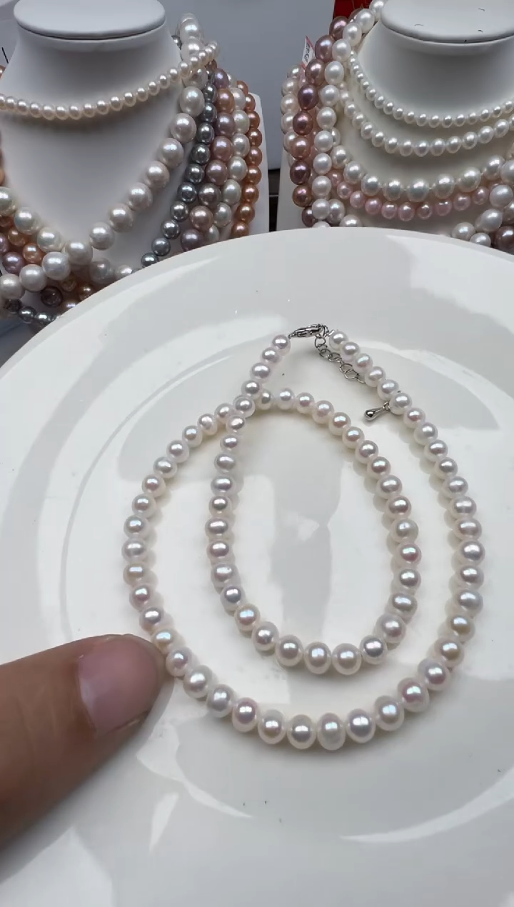 【闪购商品】淡水珍珠颈饰未镶嵌1