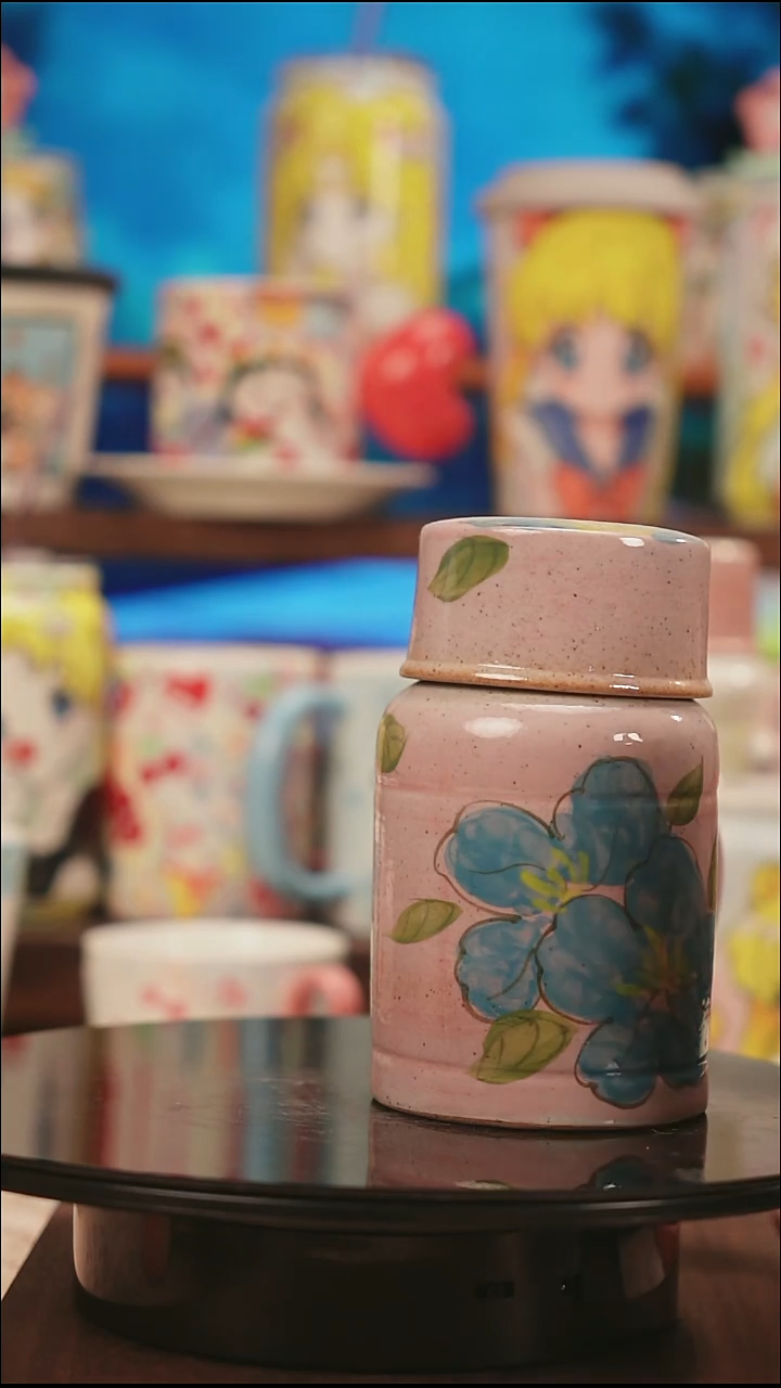 摆件陶景德镇陶瓷手工手绘