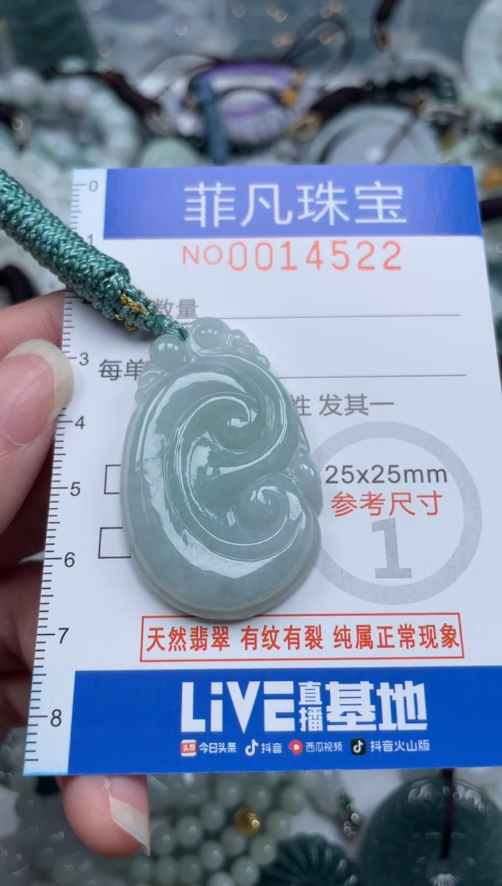 颈饰未镶嵌翡翠14522