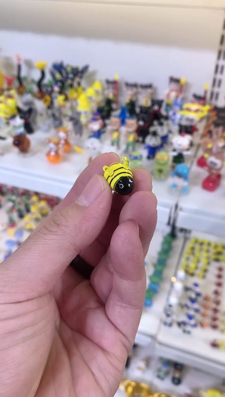 琉璃手工艺品小蜜蜂