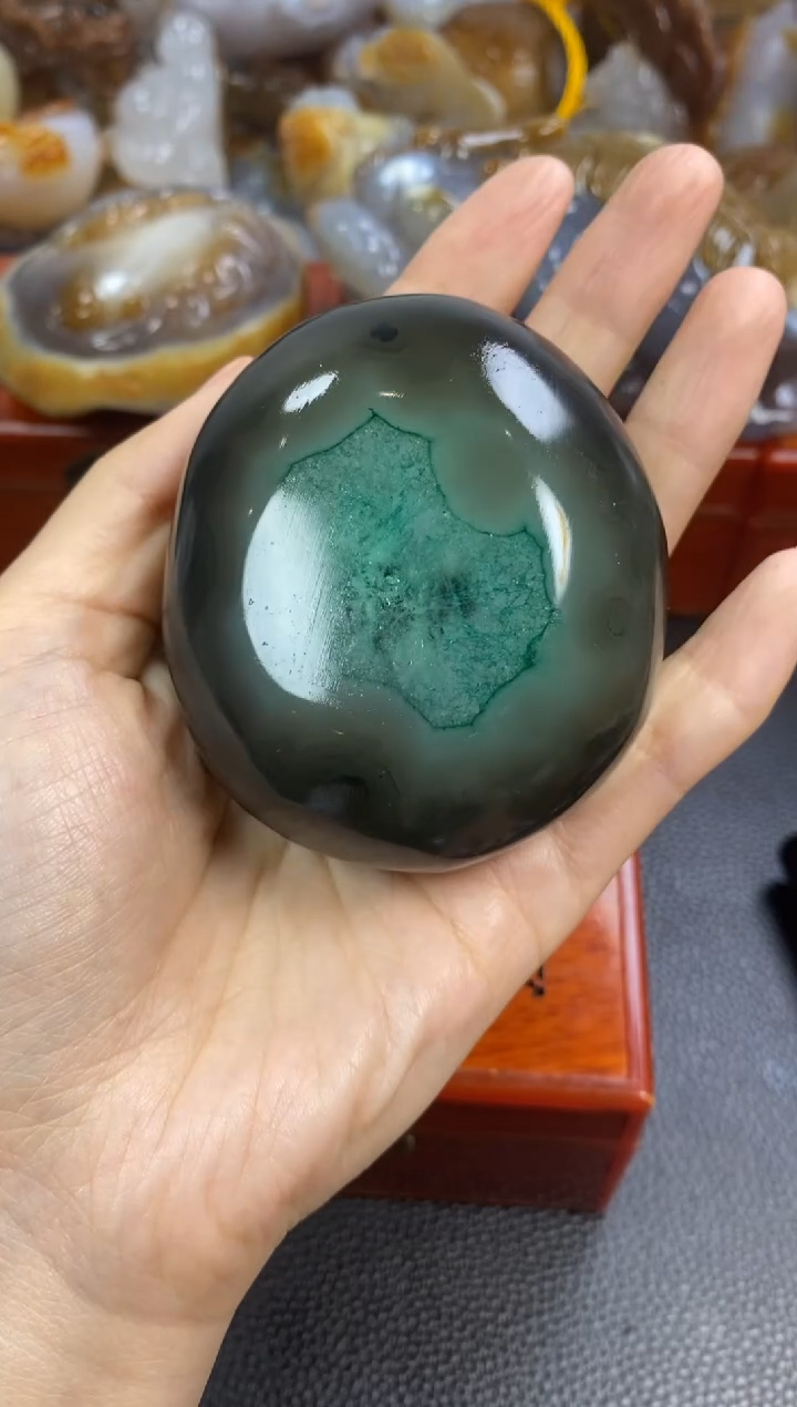 未镶嵌手把玛瑙/玉髓清**影1