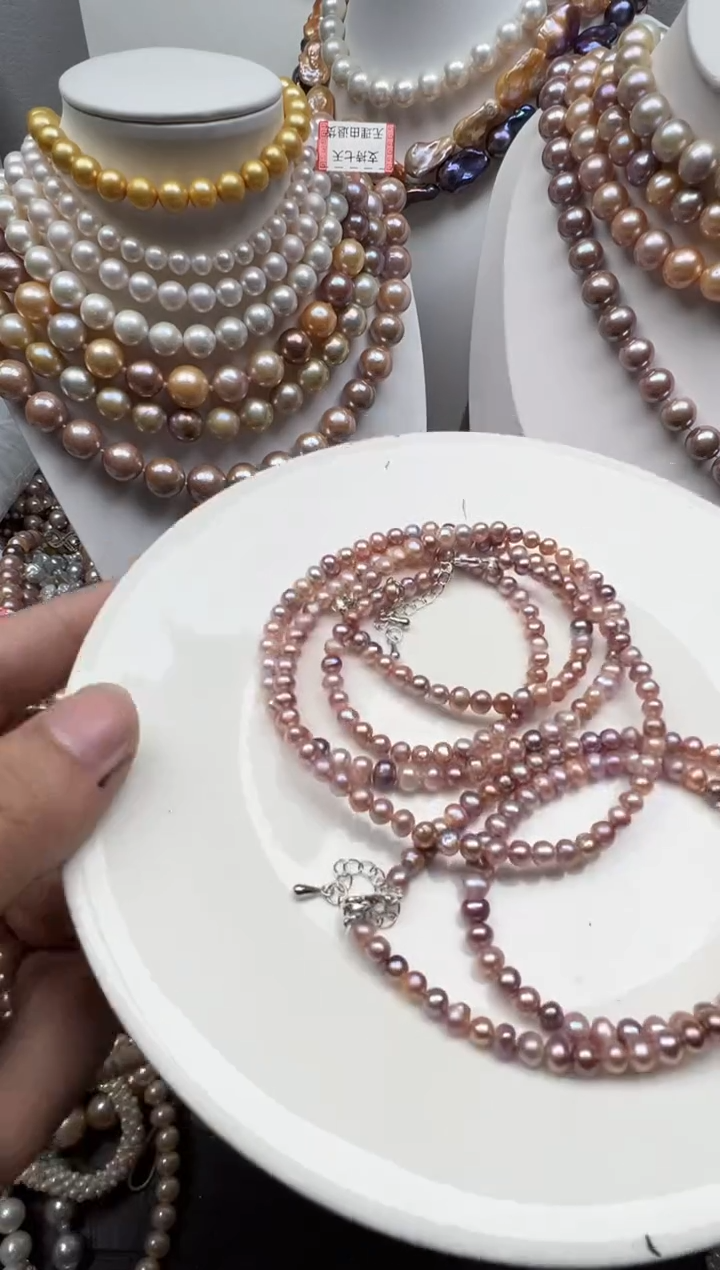 【闪购商品】淡水珍珠颈饰未镶嵌1