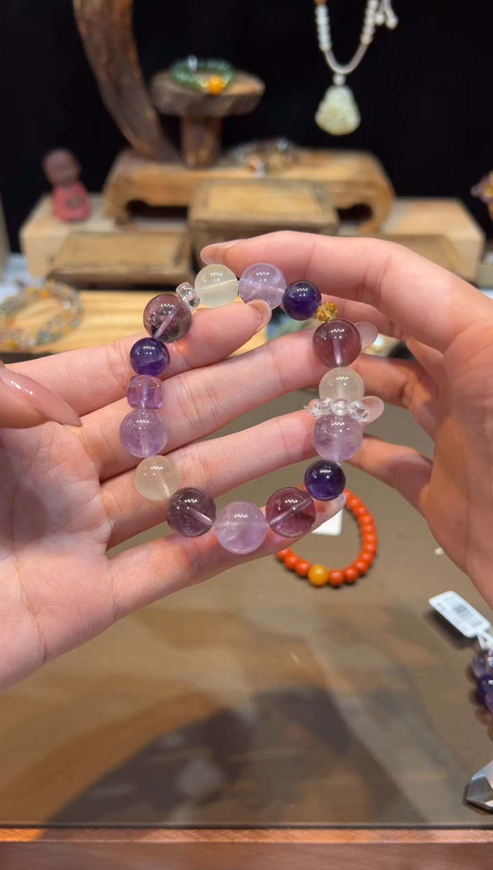 未镶嵌手链水晶手饰@@F6042