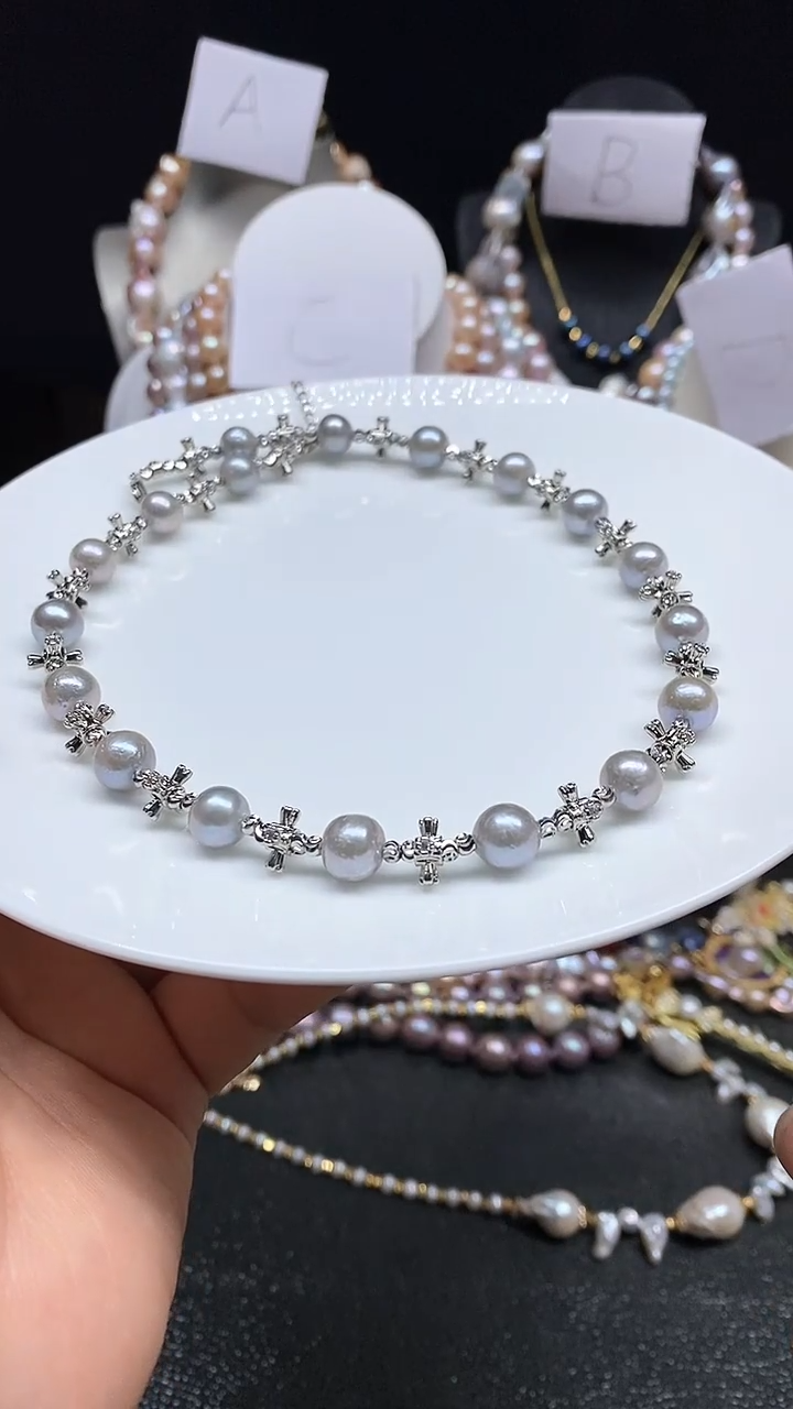 【闪购商品】淡水珍珠颈饰未镶嵌多人