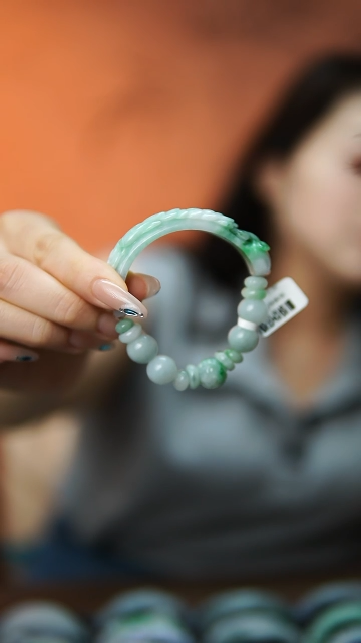 未镶嵌手链翡翠心*?549