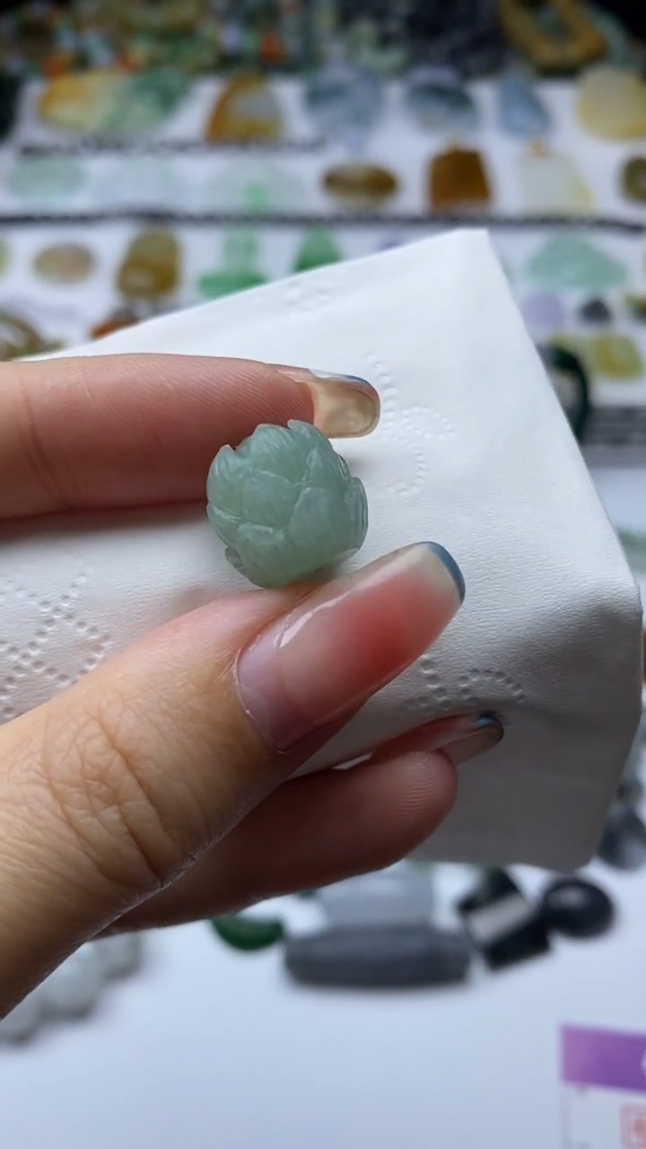 未镶嵌定制翡翠毛货定制不退不换