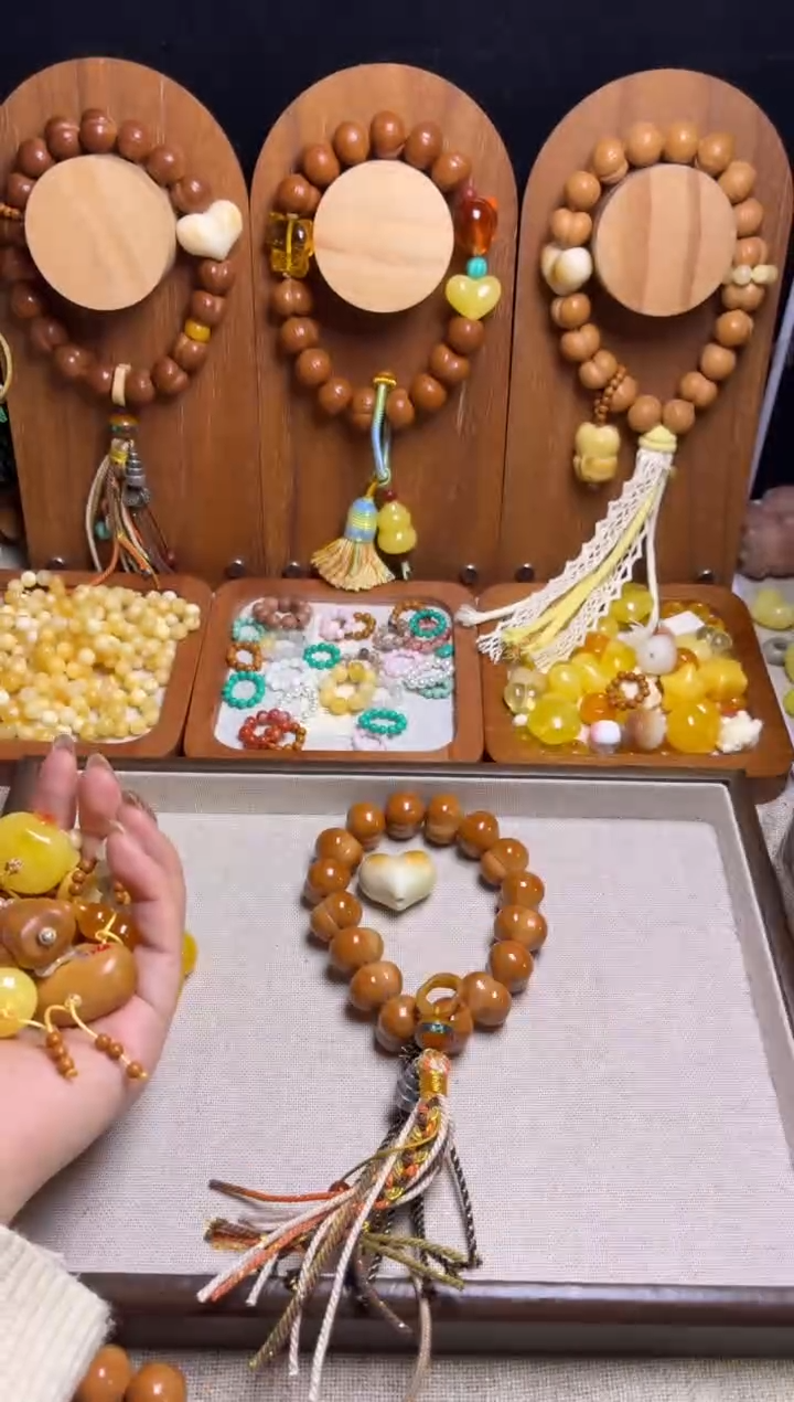 手串猴头核桃小**学全品高桃17牙果爱心手串全穿