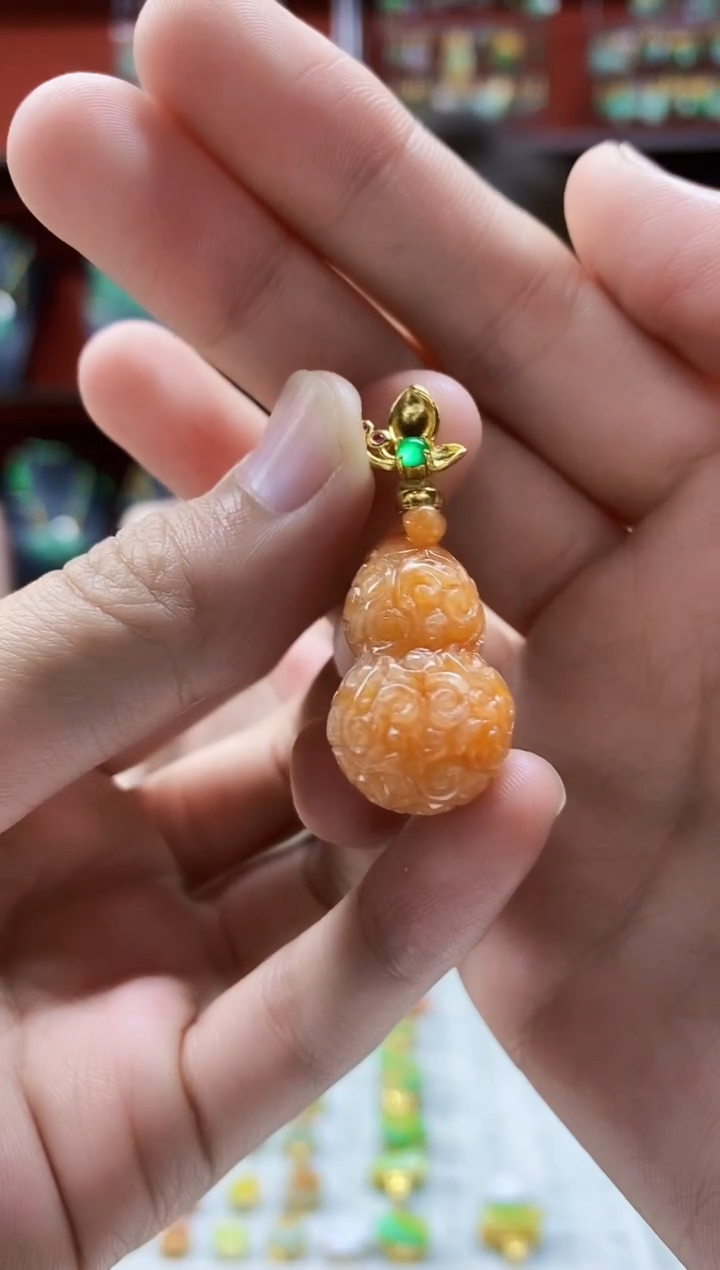 颈饰未镶嵌翡翠翡翠吊坠