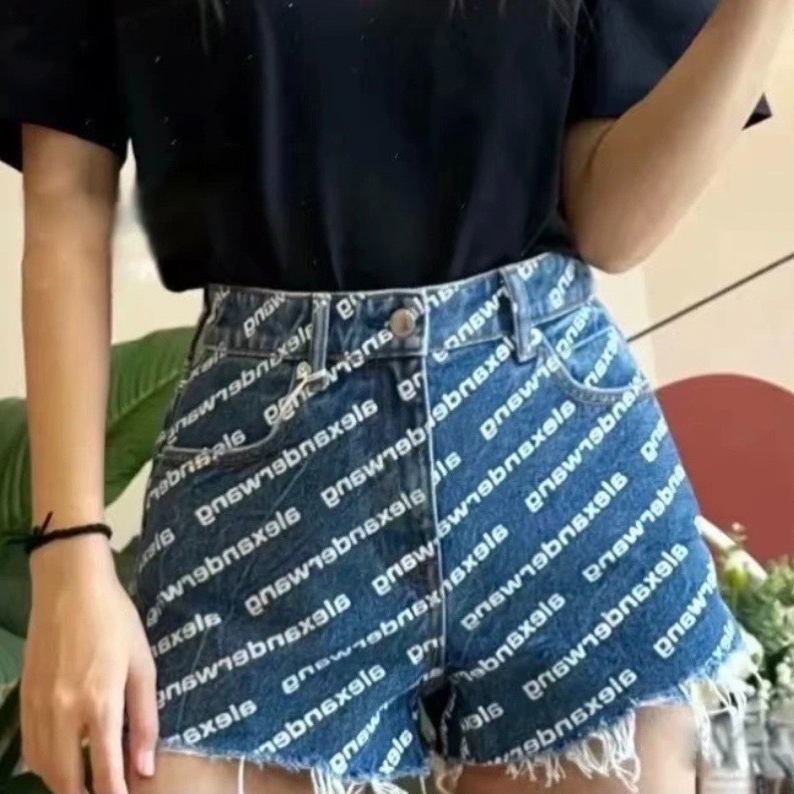 99新 Alexander McQueen/亚历山大·麦昆 汤/P215969625/满印短裤