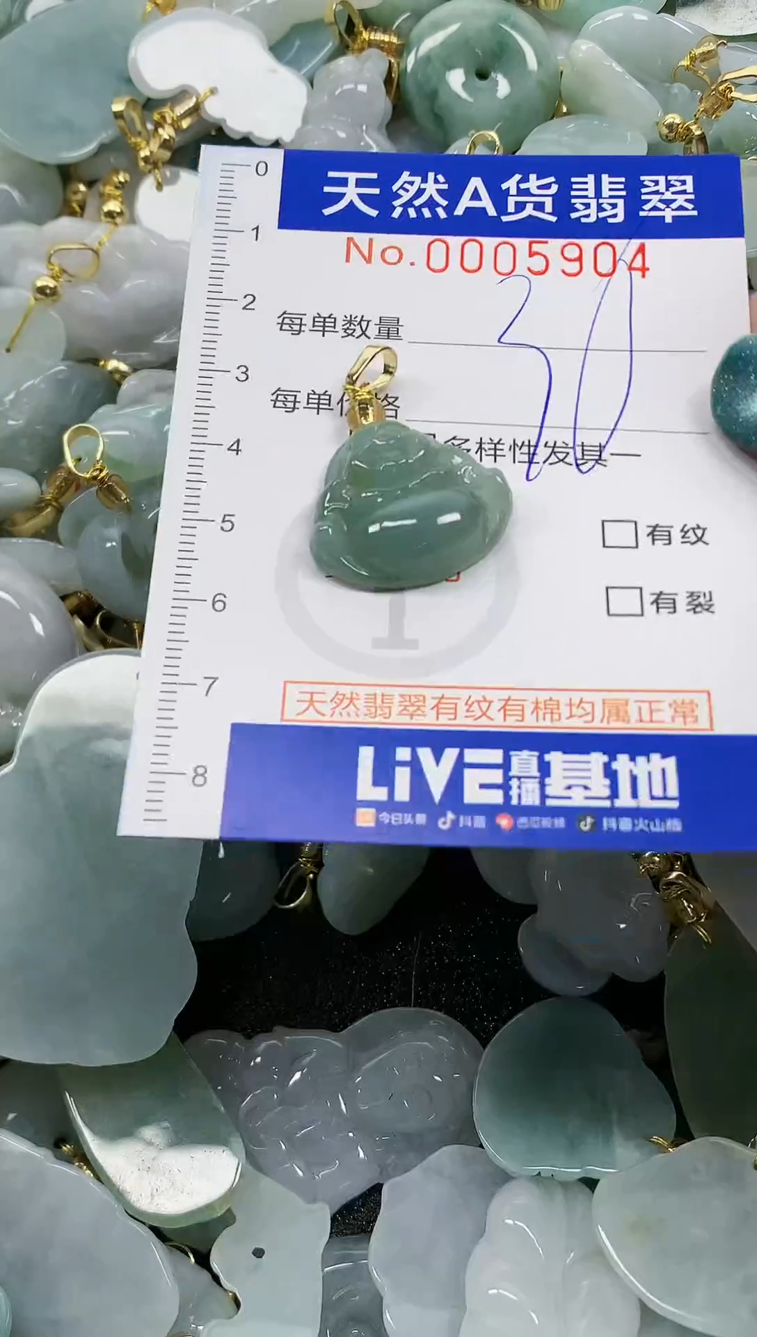 未镶嵌挂件翡翠纯天然a货翡翠