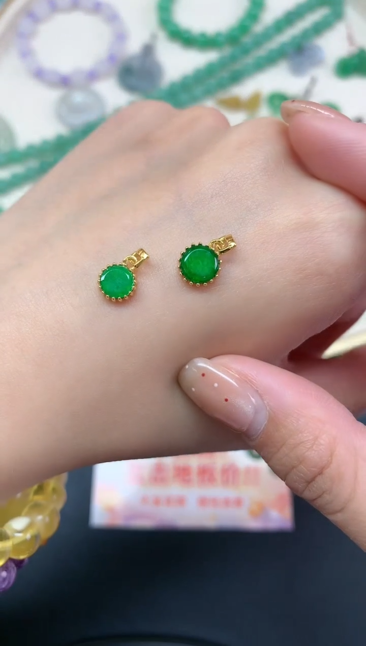 【闪购商品】定制翡翠银S925镶嵌不退|多样性发其一A200|