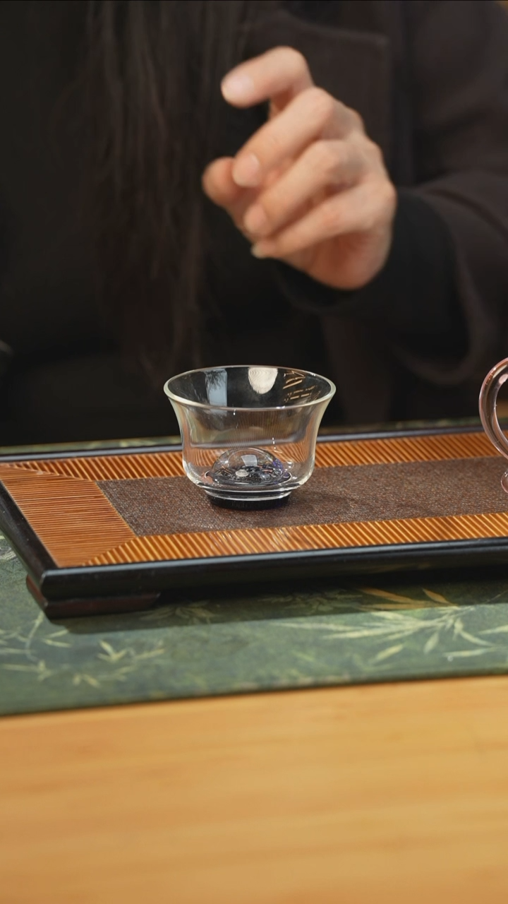 禾器蓝金玻璃主人杯