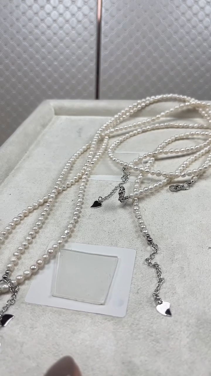 未镶嵌项链淡水珍珠【纯恬珠宝】（多样性发货发一）