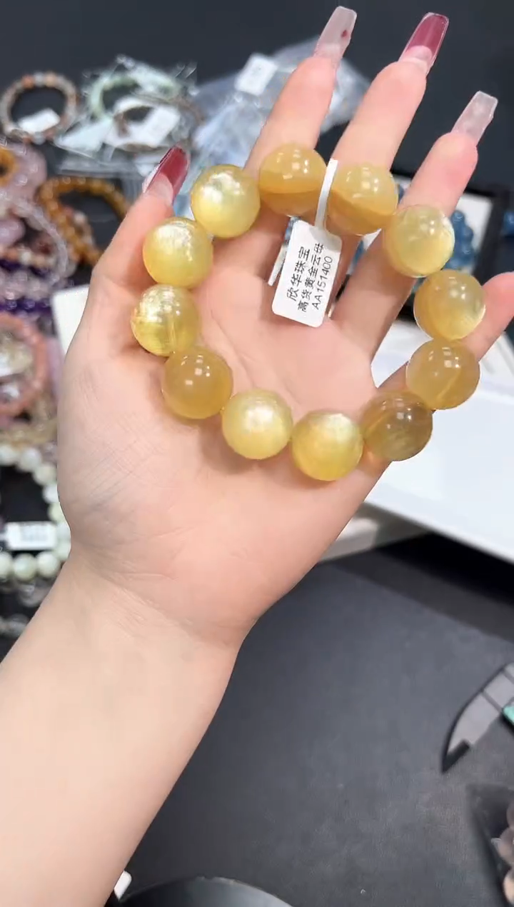 【闪购商品】水晶手串未镶嵌38r多样性发其一/1条默认微瑕