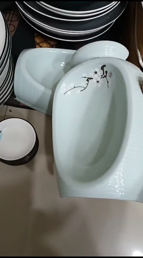 瓷929花瓶盘子一个