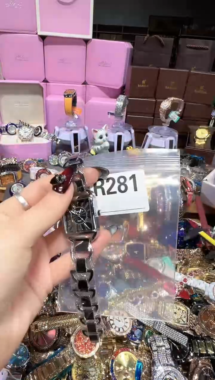 石英机芯不锈钢不锈钢直播定闪专用