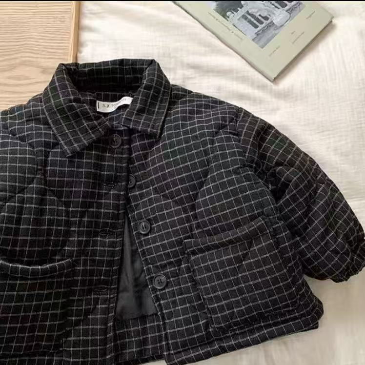 韩系男女童秋冬棉服外套二棉兔绒外套（no退换）
