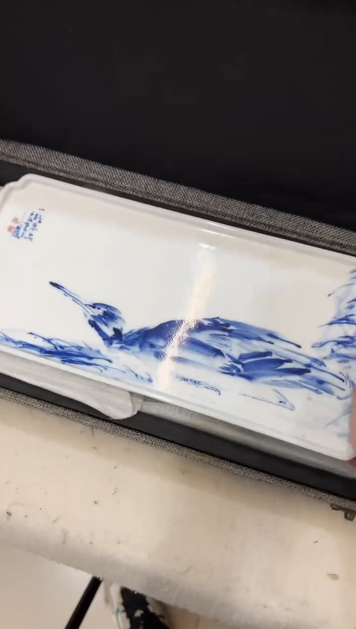 【闪购商品】殷国栋老师瓷器瓷盘