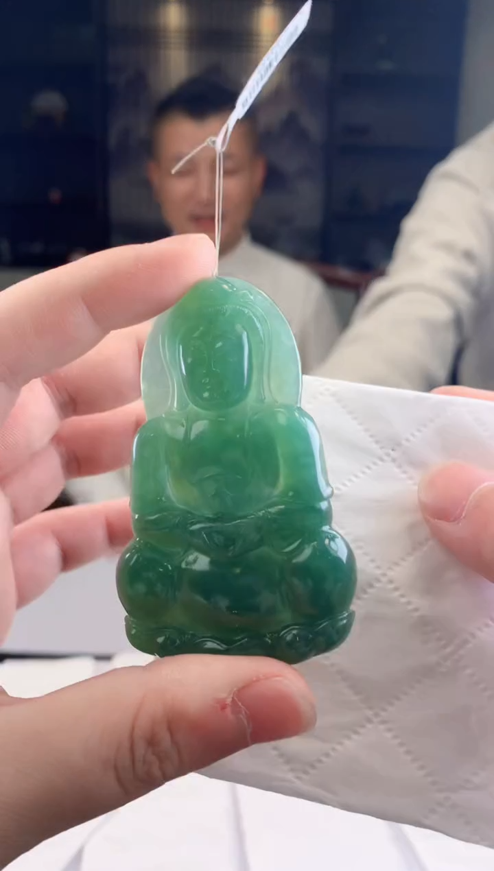 【闪购商品】定制翡翠未镶嵌挂件发货（拍一发一）