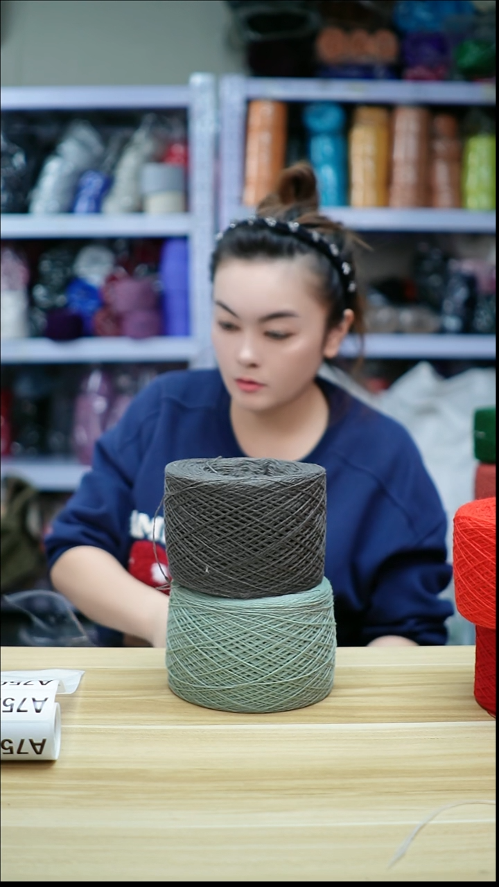 羊毛欢姐手编线A749