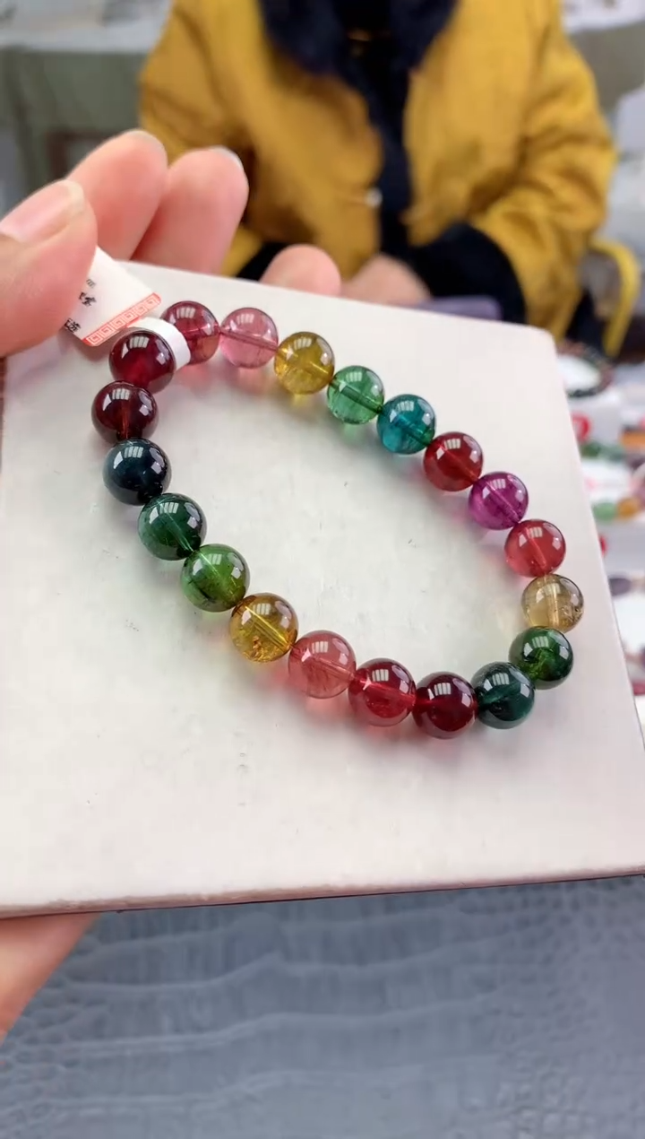 未镶嵌手串碧玺多样性发一条