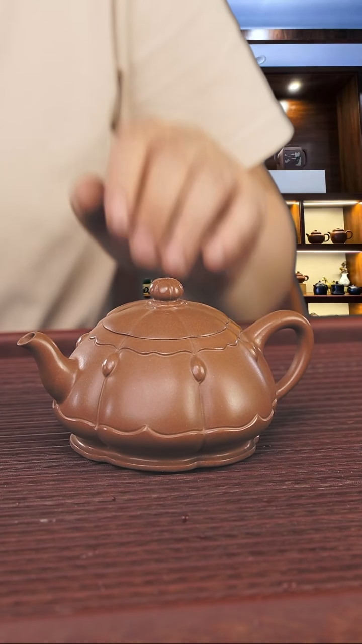 茶壶紫砂240cc顾氏手工紫砂