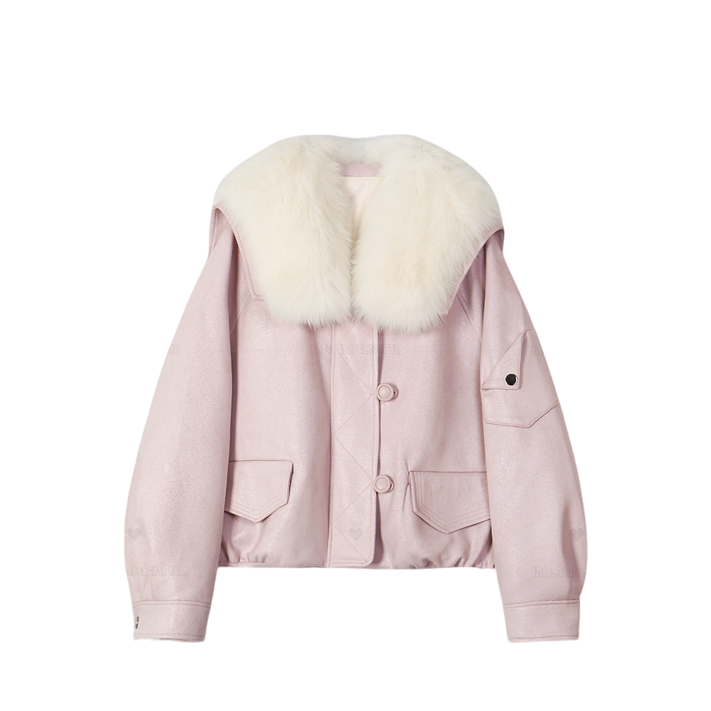 【封后轻奢设计】2024冬季新款大毛领狐狸毛领复古羽绒外套3099