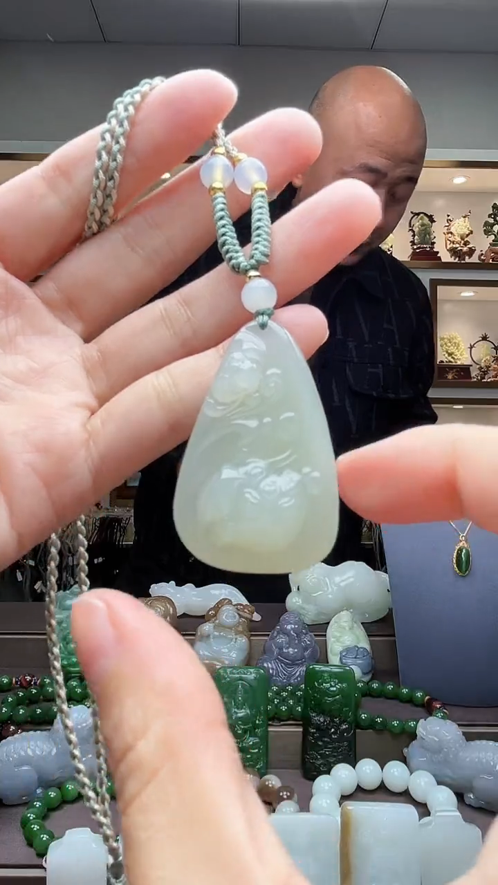 【闪购商品】和田玉颈饰未镶嵌苏